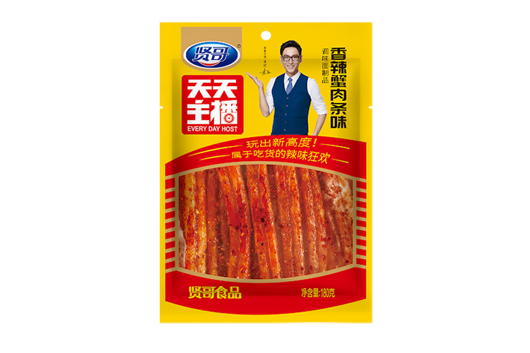 贤哥蟹肉条味 180G